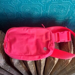 Lululemon Hot Pink Belt Bag